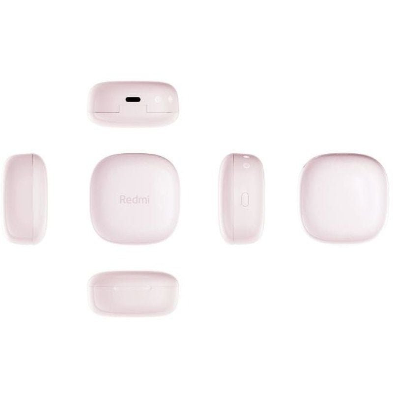 Xiaomi Redmi Buds 6 Play Bluetooth Headset com estojo de carregamento| Autonomia 7h| Rosa