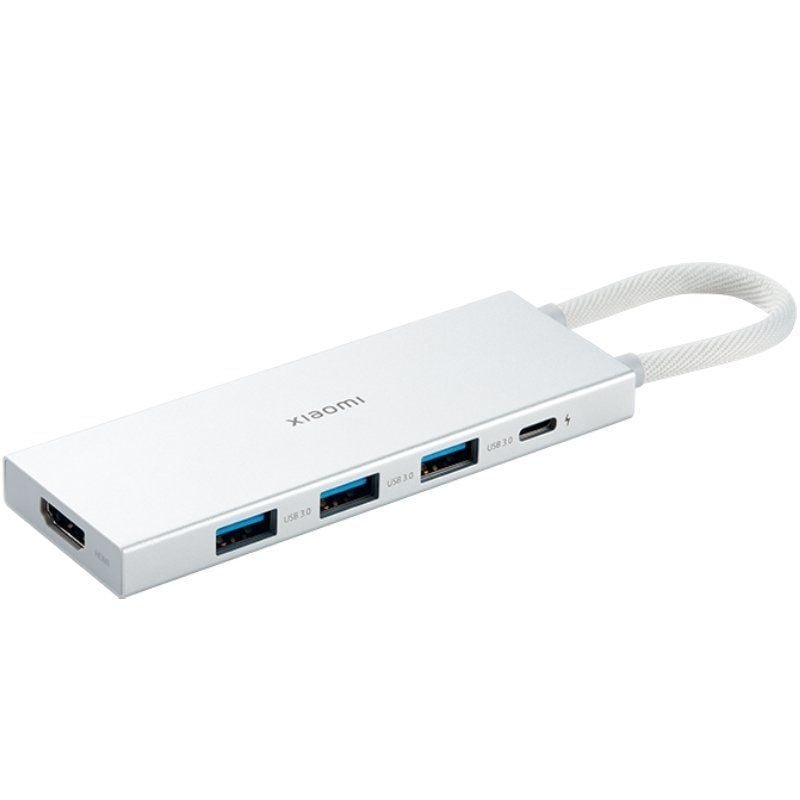 Docking USB 3.0 Tipo-C Xiaomi 5 em 1| 3xUSB| 1xUSB Tipo-C PD| 1xhdmi| Branco