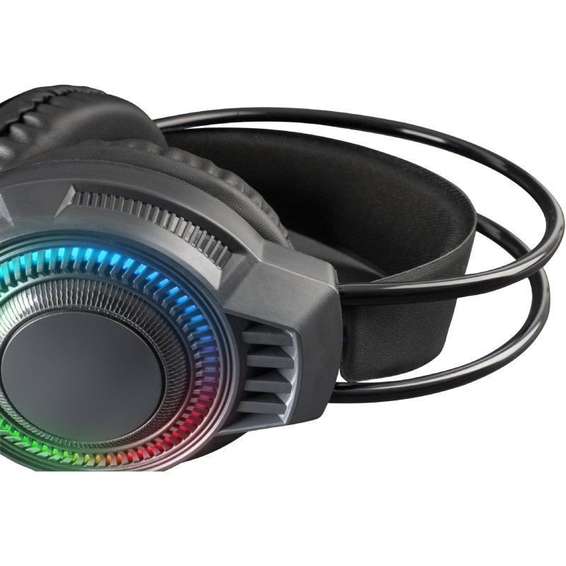 Mars Gaming MH124| Conector 3.5| Fones de Ouvido Pretos para Jogos com Microfone