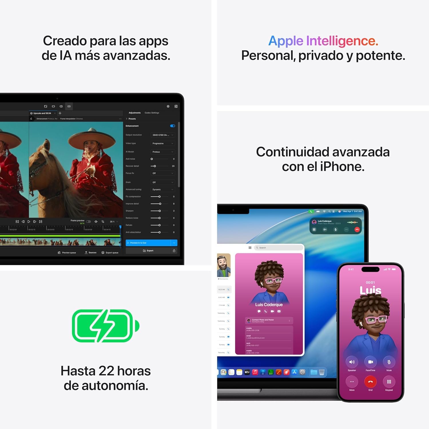 Apple Macbook Pro 14"| CPU M5 Pro de 18 núcleos | 24 GB | SSD de 2 TB | GPU de 20 núcleos | Espaço preto