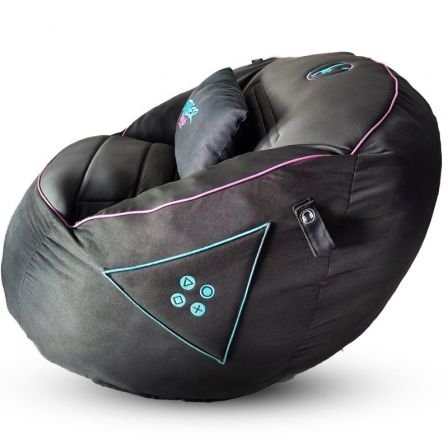 Woxter Stinger Gaming Puff| com recheio| azul e preto
