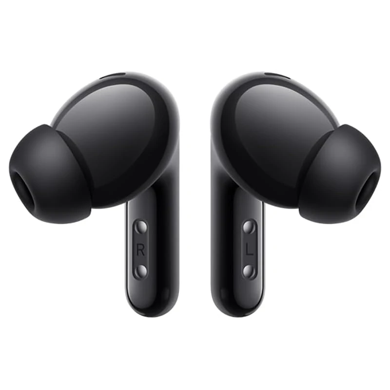 Fones de ouvido pretos Xiaomi Buds 6
