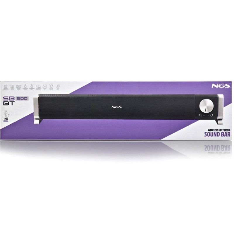 Soundbar Bluetooth NGS Subway | 40W | 2.0 | Preto