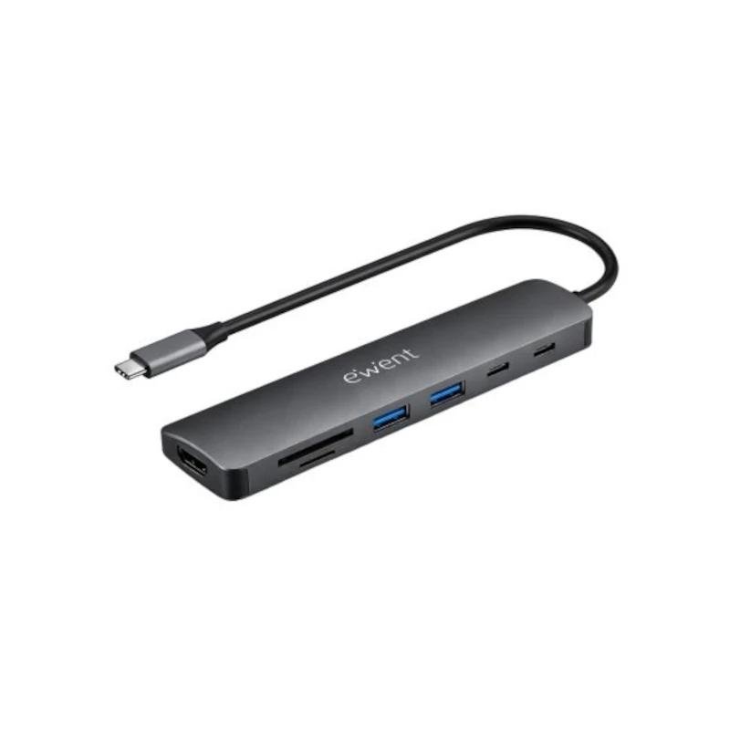 Ewent Docking USB-C 7 em 1 HDMI 4K