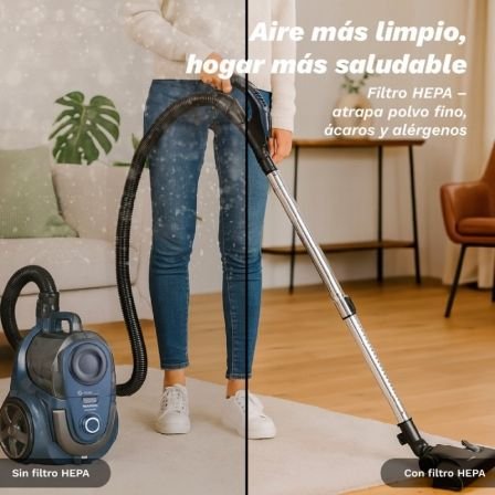 Aspirador de pó Grunkel NOVAVAC| 700W de trenó
