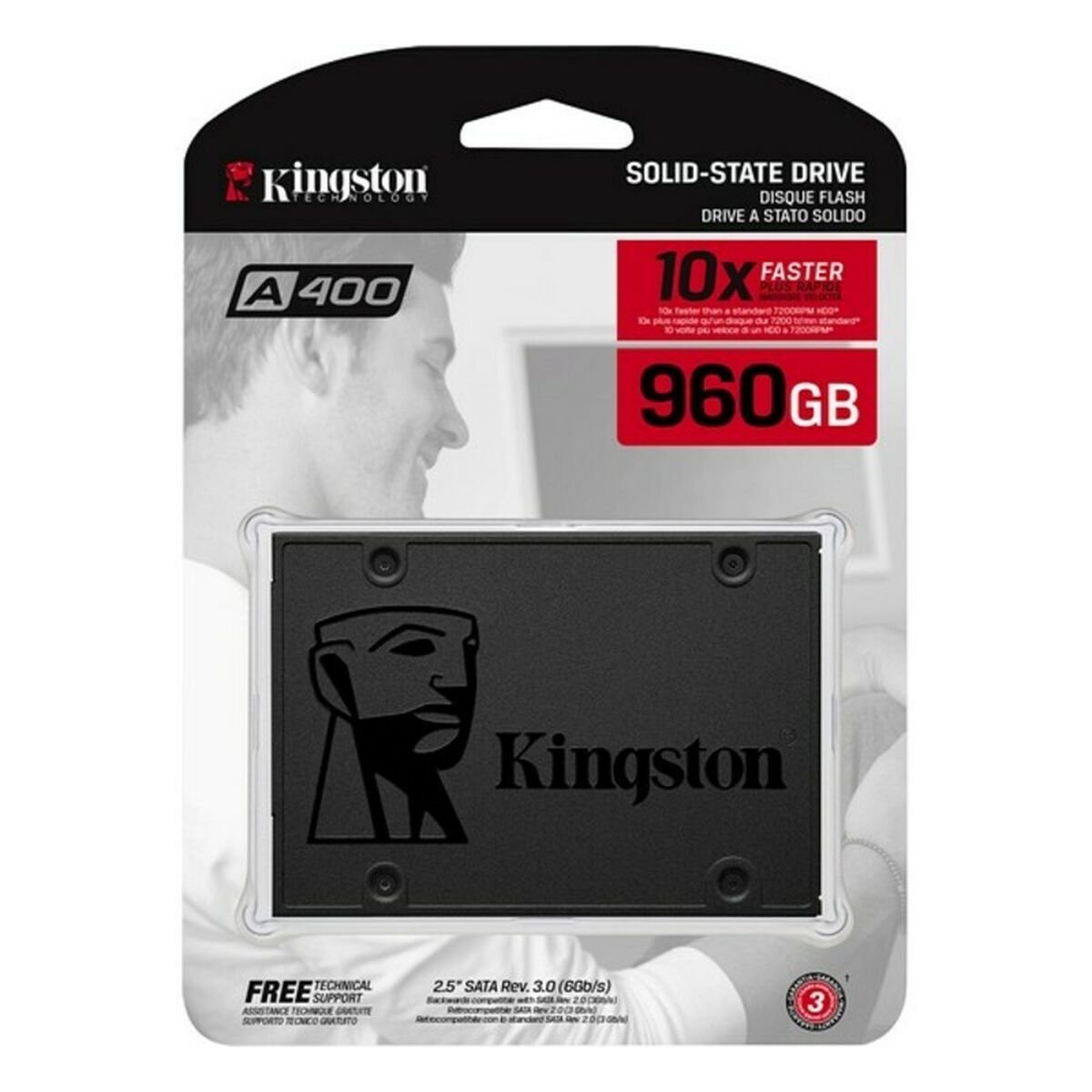 Disco SSD Kingston A400 960 GB 