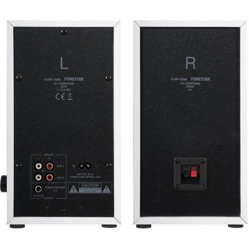 Alto-falantes FoneStar Class-220B | 80W| 2.0