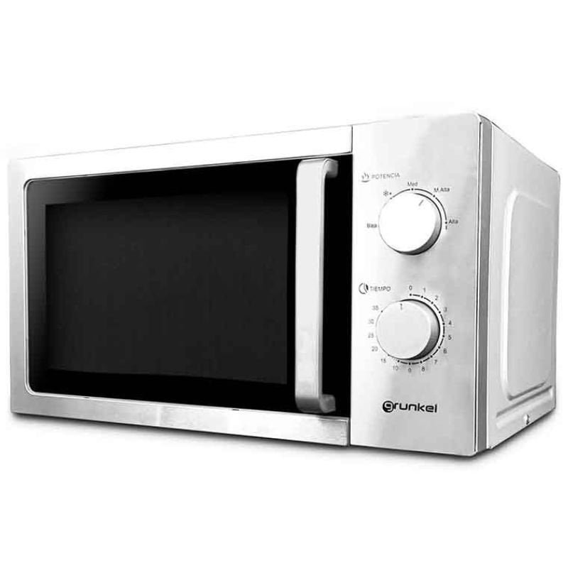 Microondas Grunkel MWG-20INOX | 700W| Capacidade 20L| Função Grelhador | Prata