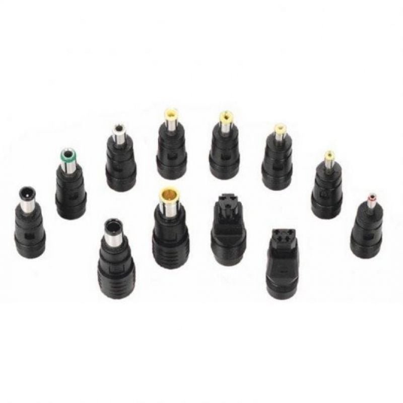 TooQ TQLC-100BS01M carregador de portátil| 1xUSB| 100W| Manual| 12 conectores| Tensão 12-24V