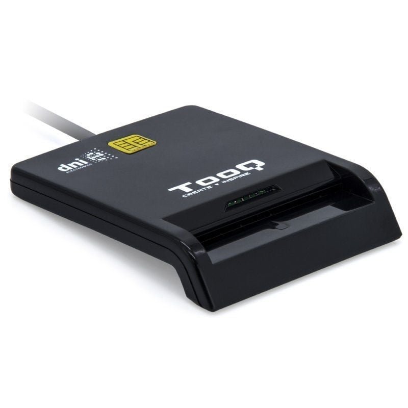 TOOQ TQR-211B Leitor DNI| USB tipo-c| Preto