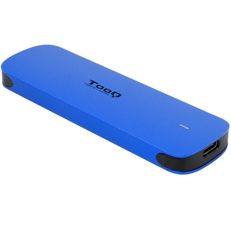 Caixa externa para SSD M.2 NVMe TooQ TQE-2201BL| USB 3.1 Gen1| sem parafusos