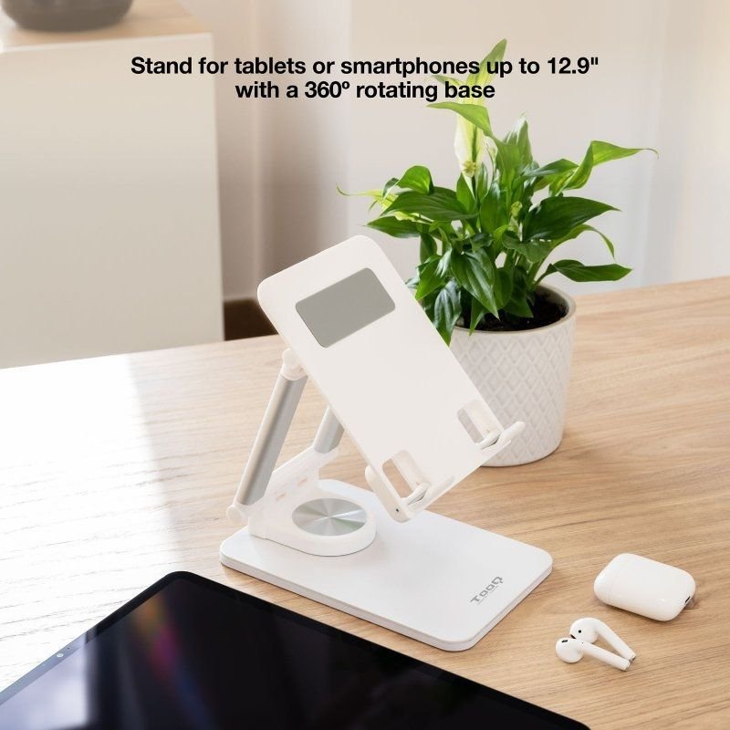 Suporte para smartphone|Tablet TooQ PH-HERMES-LUNA| Branco