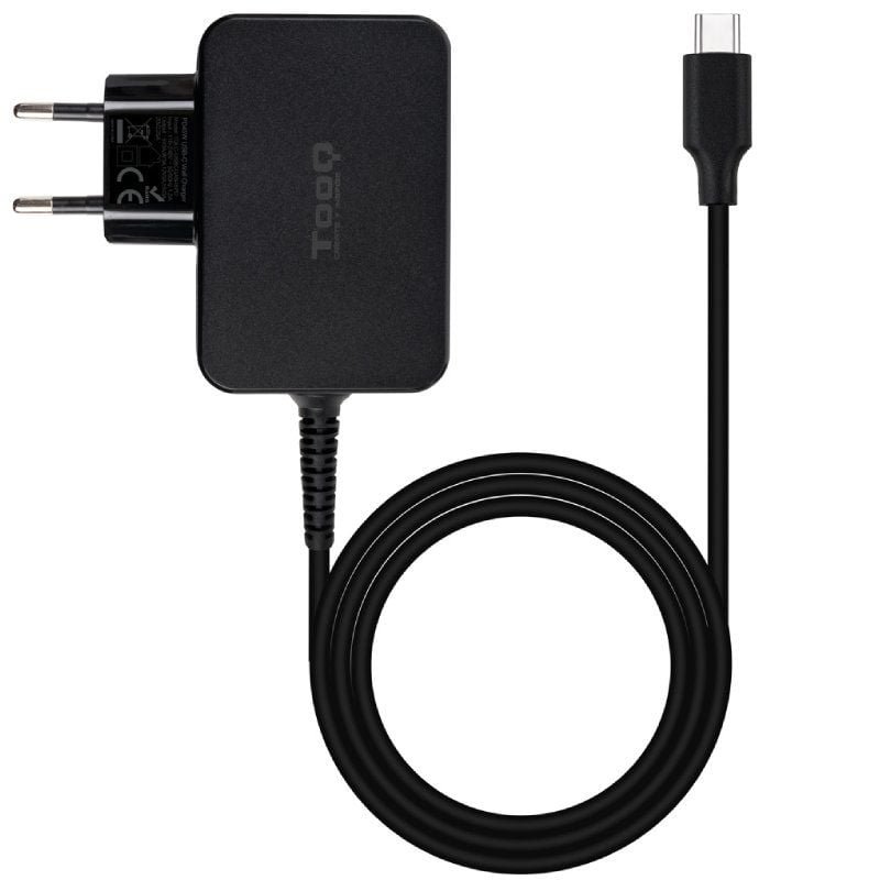 GAN TOOQ TQLC-USBCGAN45PD USB Tipo-C carregador de portátil | 45W| Automático| Tensão 5-20V