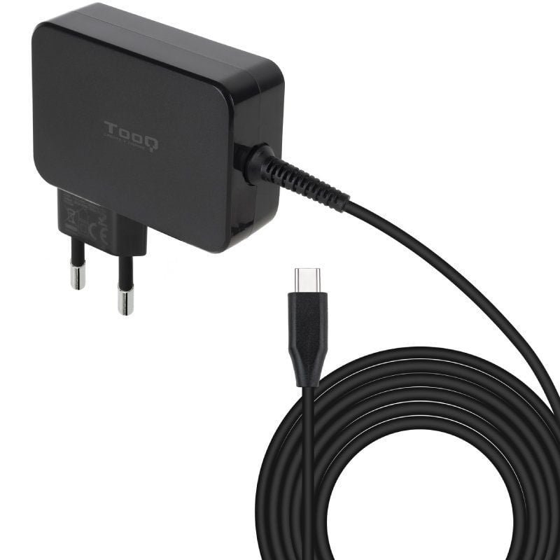 GAN TOOQ TQLC-USBCGAN100PD USB Tipo-C carregador de portátil | 100W| Automático| Tensão 5-20V