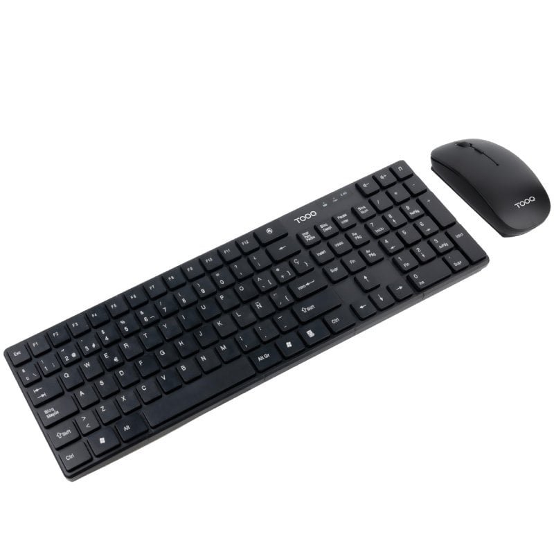 TOOQ TQKMW-3102-B Teclado e mouse sem fio
