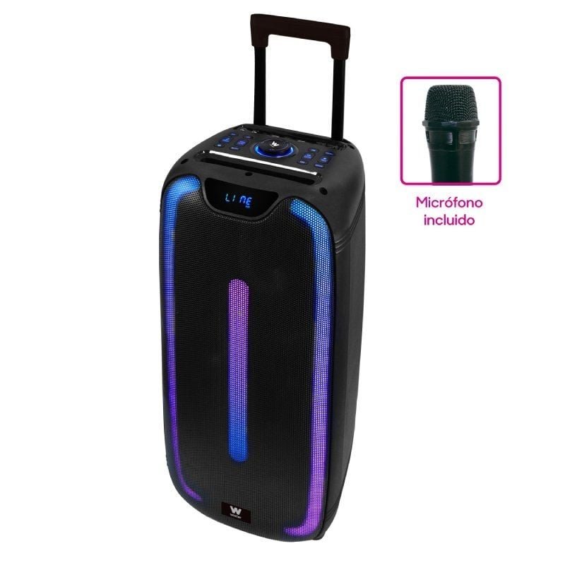 Alto-falante portátil Bluetooth Woxter Rock'n'Roller ST| 100w