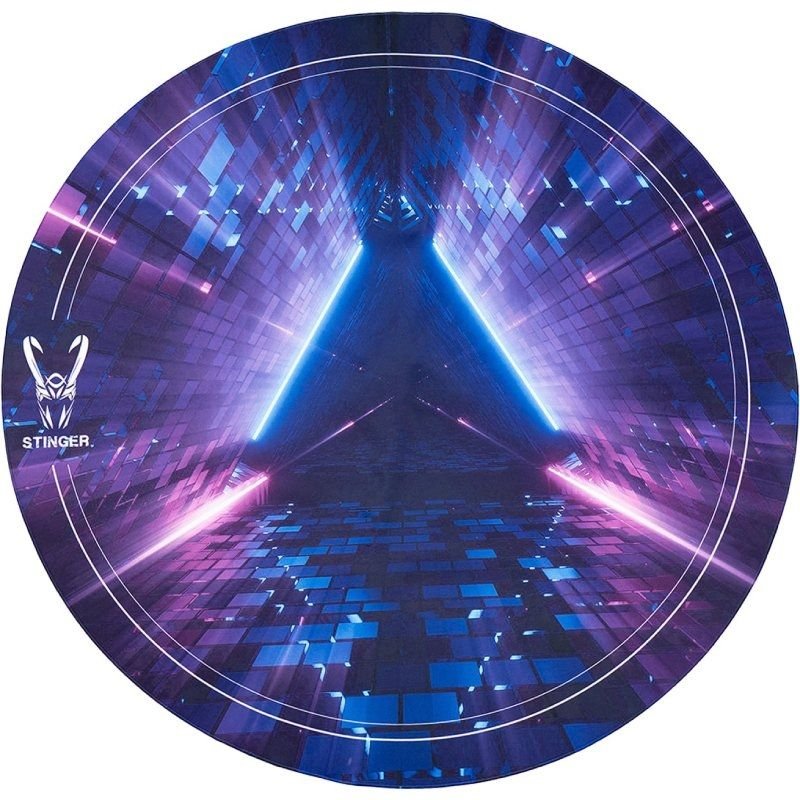 Tapete Gaming Woxter Stinger Floorpad FUTURE| Púrpura