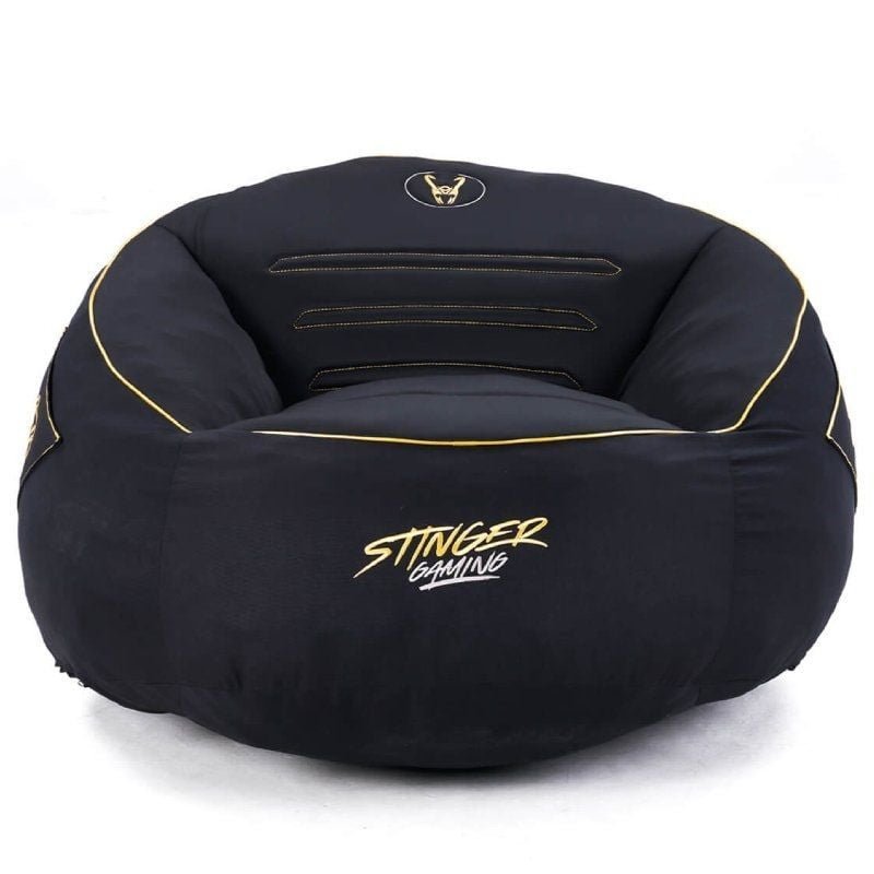 Puff Woxter Stinger Gaming| com enchimento| Preto e Dourado