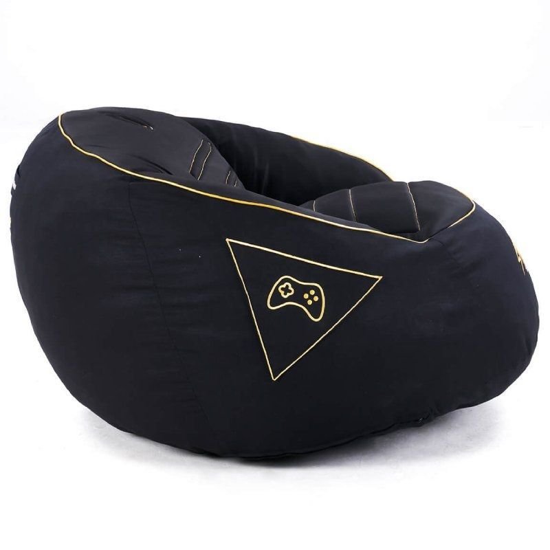 Puff Woxter Stinger Gaming| com enchimento| Preto e Dourado
