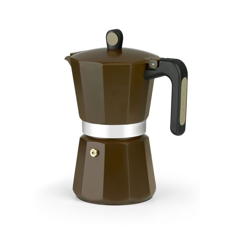 Creme de indução para cafeteira italiana M671012 | 12 Copas | Marrom
