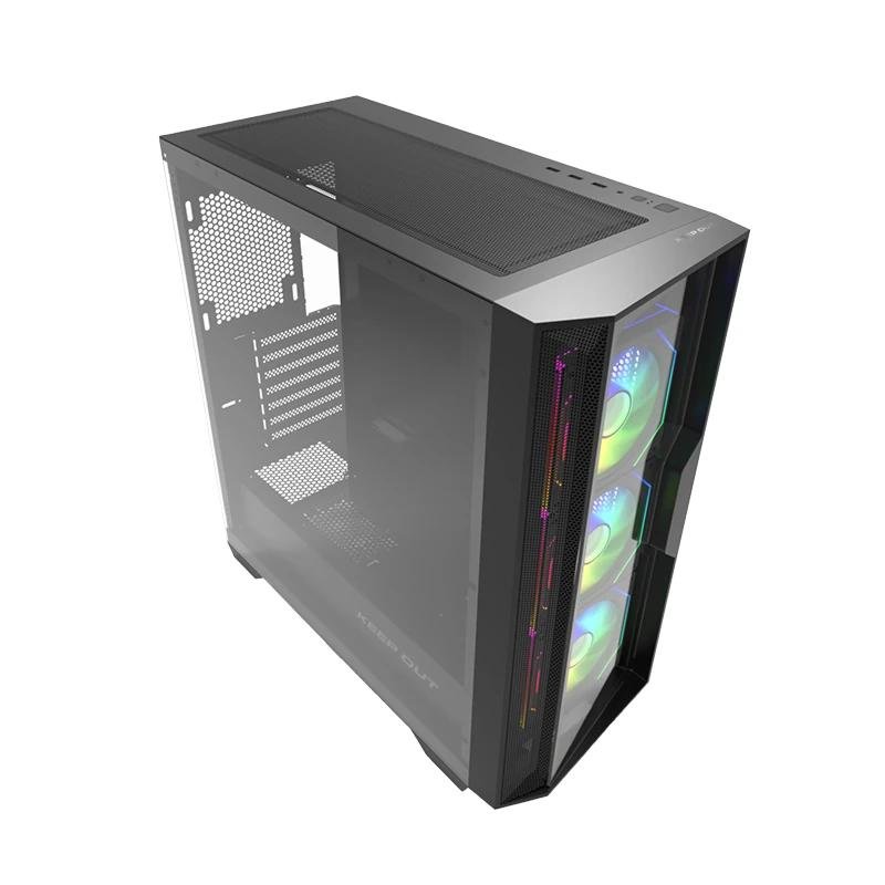 Keep Out Box M-ATX KO XC-500 ARGB USB3 Blackglass