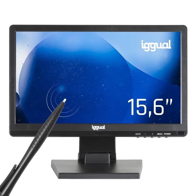 Monitor de toque resistivo igual 15,6" 16:9 HD+
