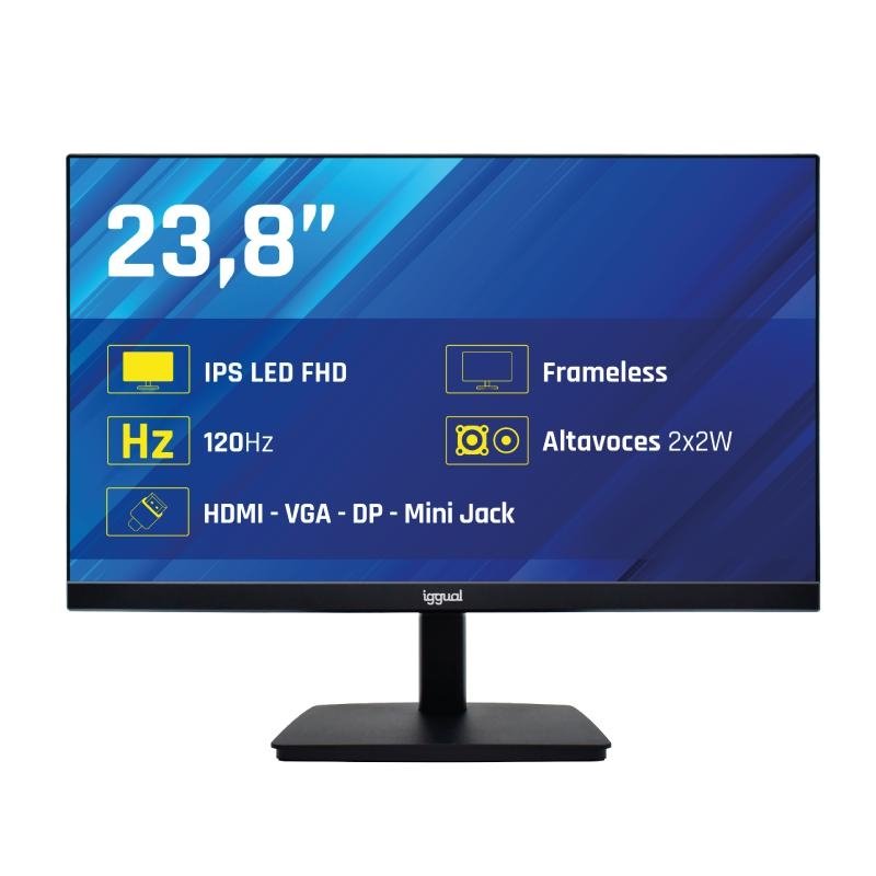 monitor igual 24" 120Hz 1ms mm VESA mini PC