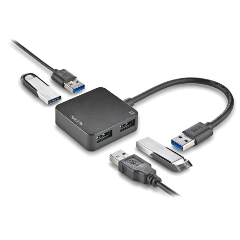 NGS Hub 4 USB 3.0 USB 2.0 Portas USB 1.1