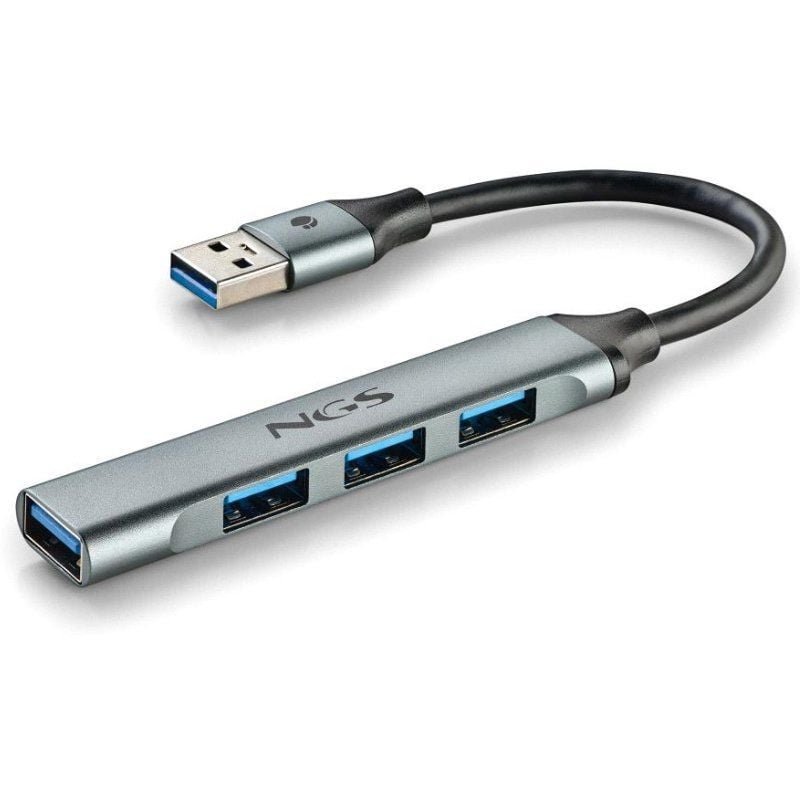 hub usb ngs ihub4 micro| 4xUSB| Cinzento