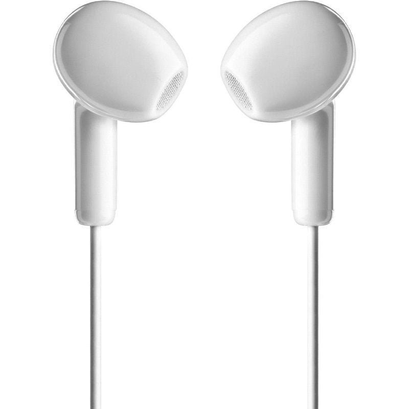 NGS Cross Glide Fones de ouvido | com microfone| USB tipo-c| brancos