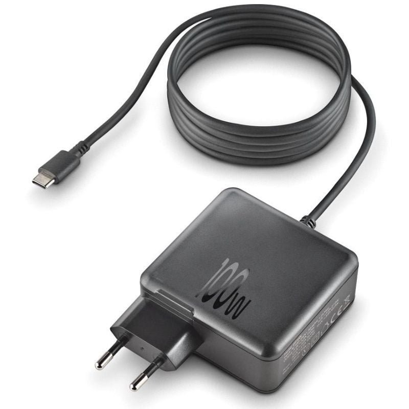 Gan NGS GAN100W-C USB Tipo-C carregador de portátil | 100W| Automático| Tensão 5-20V