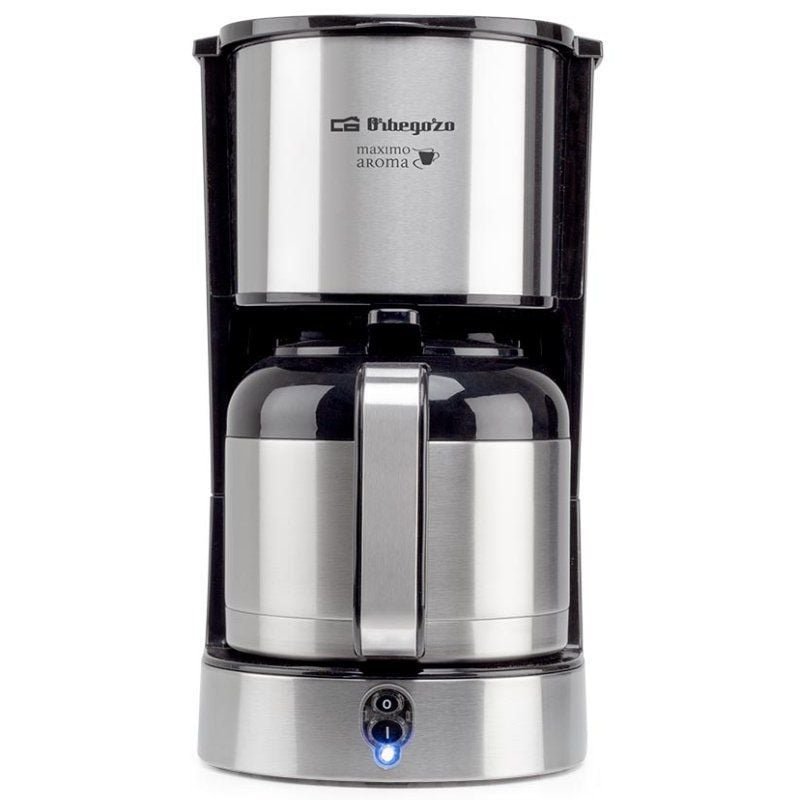 Máquina de café por gotejamento Orbegozo CG 5020 | 12 Copas | Prata
