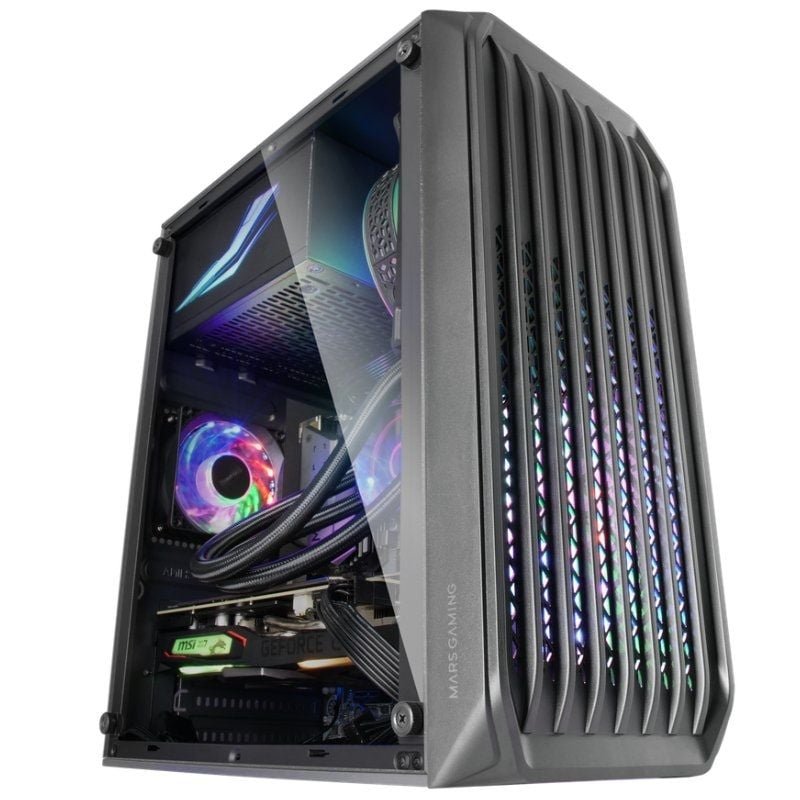 Caixa Gaming Minitower Mars Gaming MC-S2