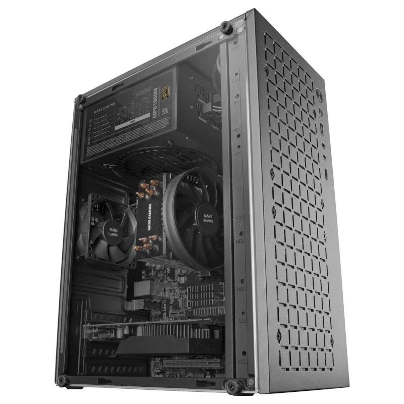 Caixa Gaming Minitorre Mars Gaming MC-1000