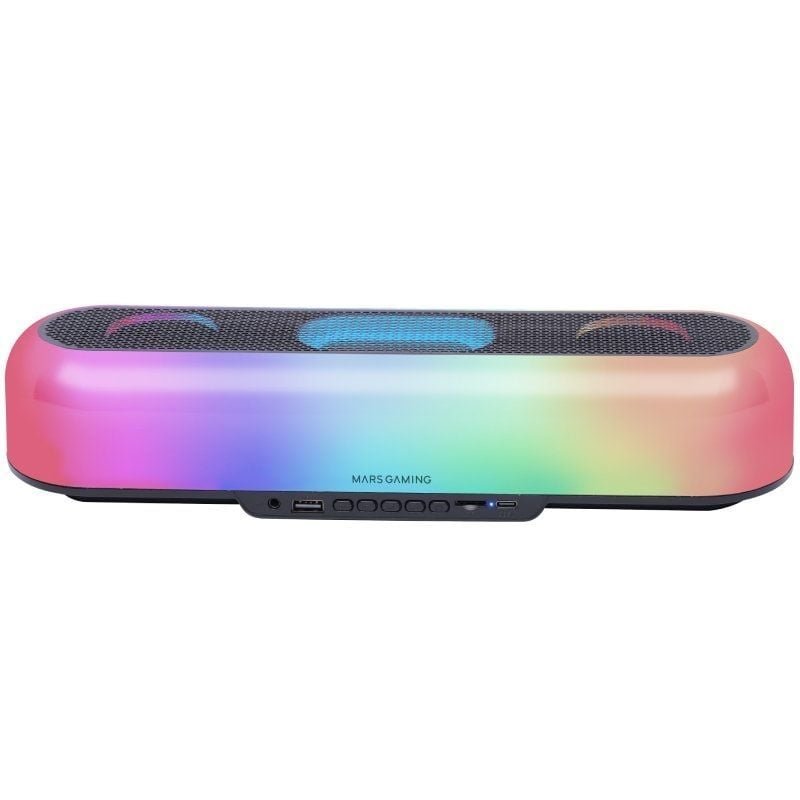 Barra de Som com Bluetooth Mars Gaming MSB-ORB Preta 2021W