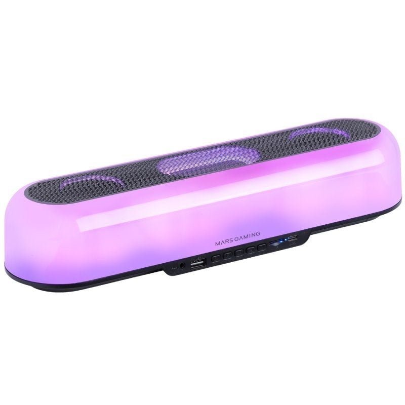 Barra de Som com Bluetooth Mars Gaming MSB-ORB Preta 2021W