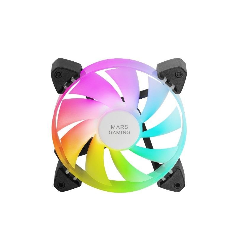 Pack 3 Ventiladores Mars Gaming MF-3A| 12cm| ARGB