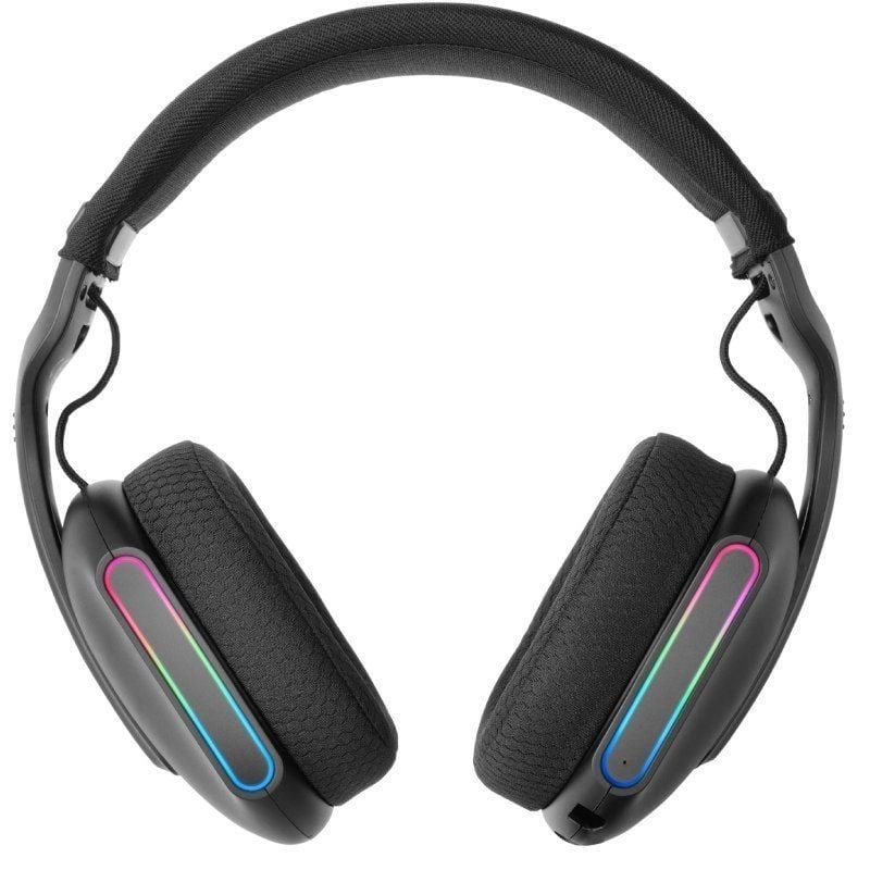 Fones de ouvido de jogos sem fio com microfone Mars GamingWPRO  Jack 3.5  Bluetooth MH  Pretos