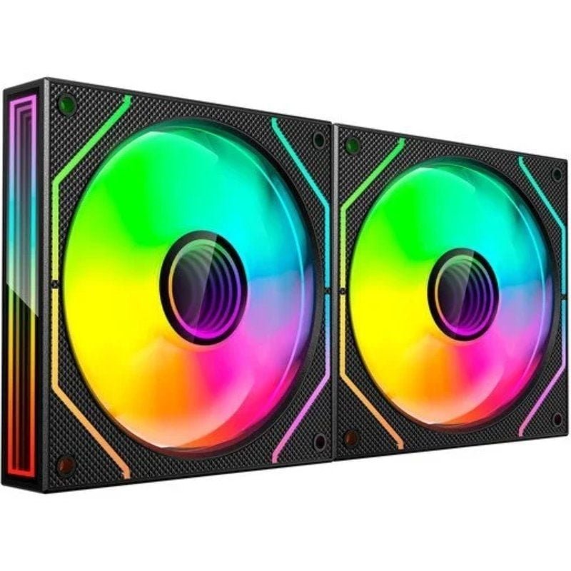 Pack 2 Ventiladores Mars Gaming MF-3DPROX2| 12cm| ARGB