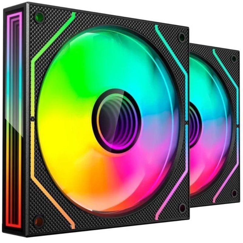 Pack 2 Ventiladores Mars Gaming MF-3DPROX2| 12cm| ARGB