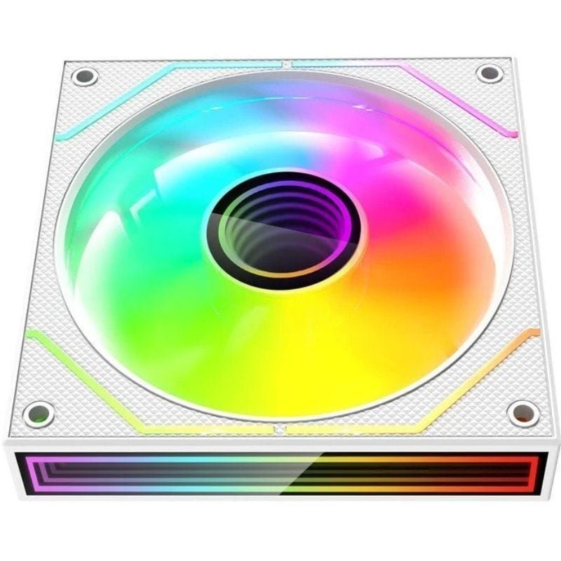 Pack 2 Ventiladores Mars Gaming MF-3DPROX2| 12cm| ARGB| Brancos