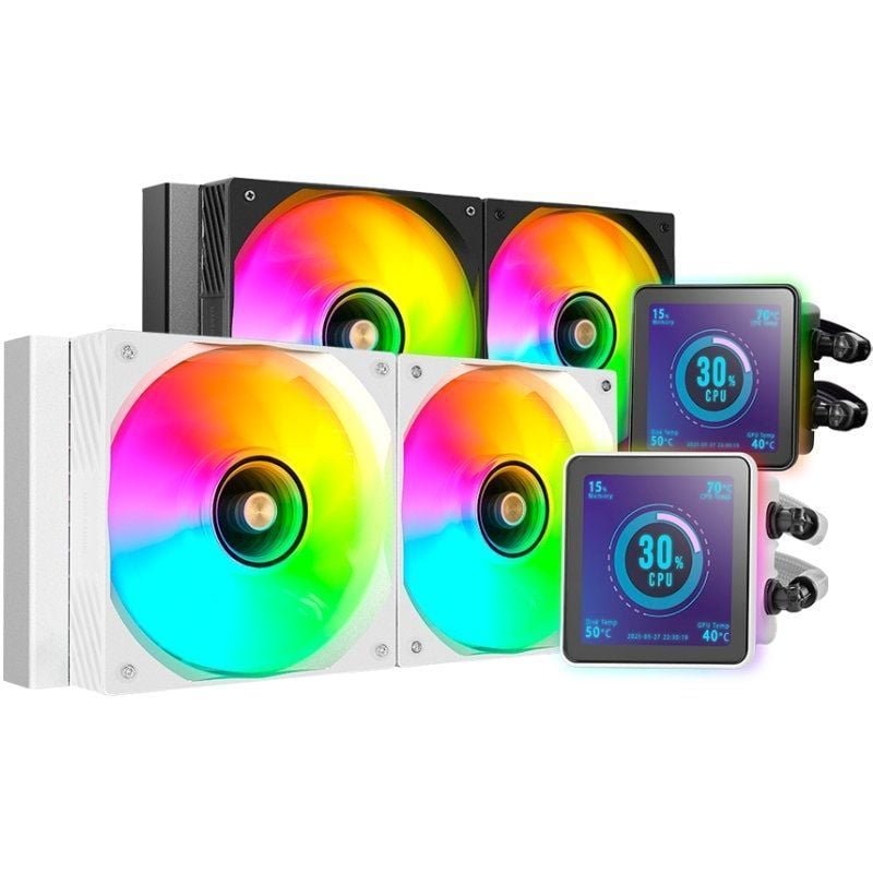 Sistema de Refrigeração Líquida Mars Gaming ML-VISIONPRO240| Branco