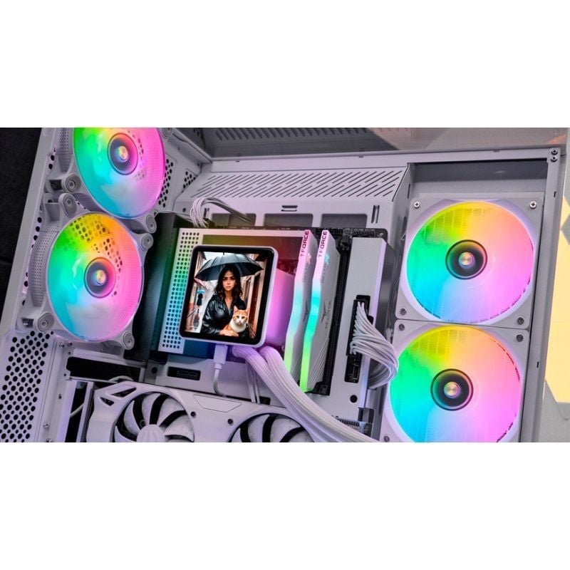 Sistema de Refrigeração Líquida Mars Gaming ML-VISIONPRO240| Branco