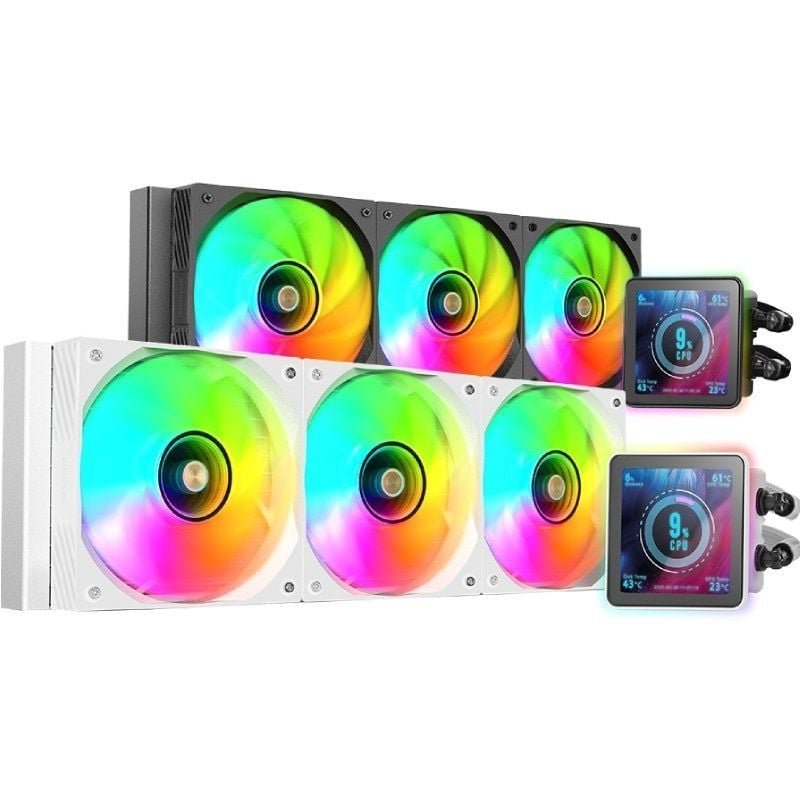 Sistema de Refrigeração Líquida Mars Gaming ML-VISIONPRO360| Branco
