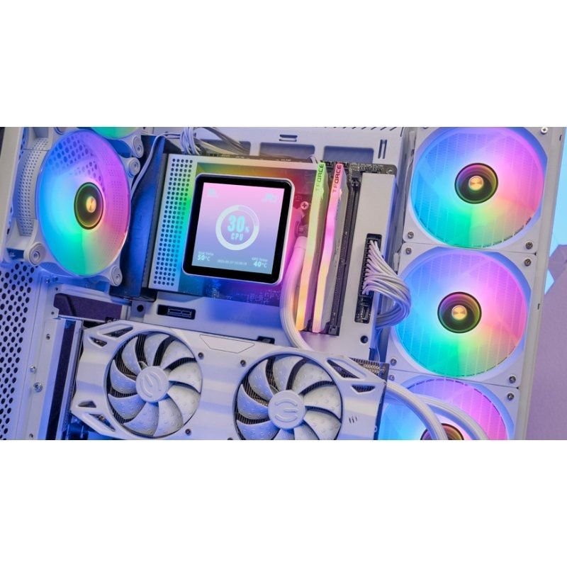 Sistema de Refrigeração Líquida Mars Gaming ML-VISIONPRO360| Branco