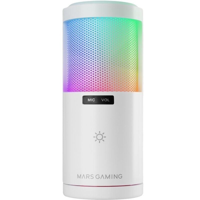 Microfone Mars Gaming MMIC-SC | USB 2.0| Branco