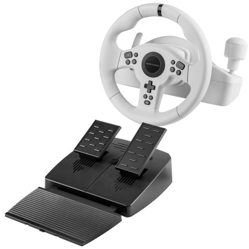 Volante com Pedales e Mudança de Marchas Manual Mars Gaming MWH-RSXONE