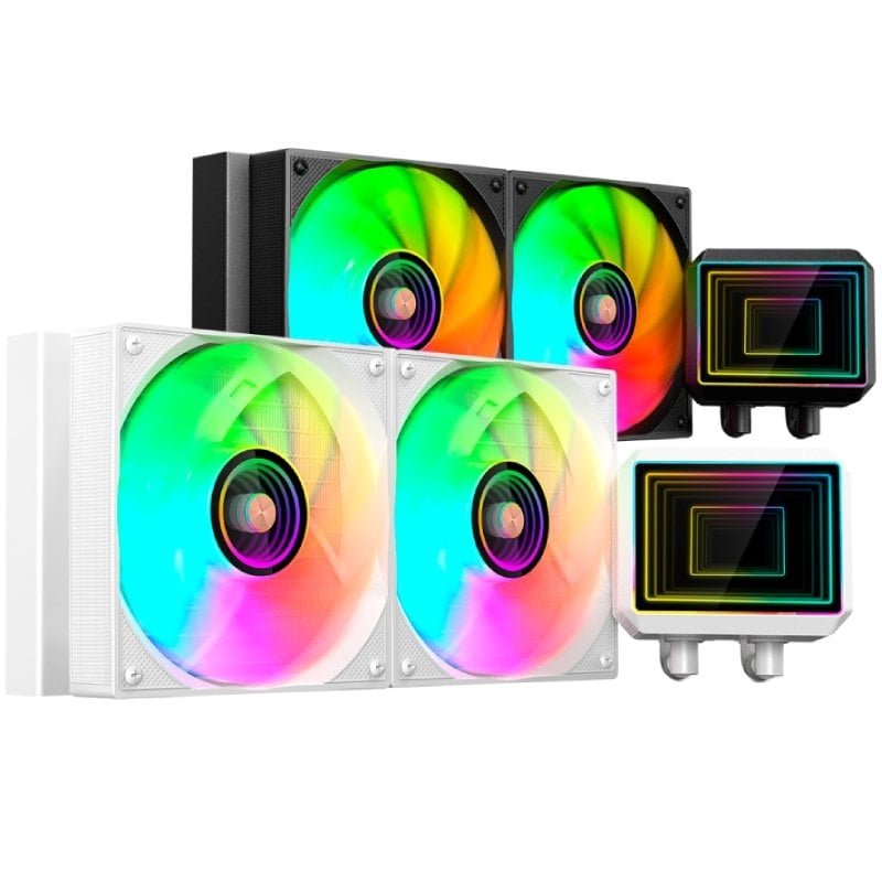 Sistema de Refrigeração Líquida Mars Gaming ML-TWO240| Branco