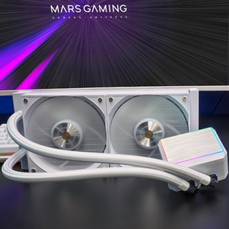 Sistema de Refrigeração Líquida Mars Gaming ML-PROII240| Branco