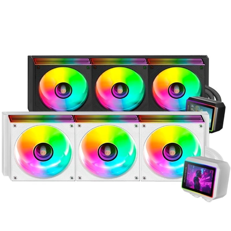 Sistema de Refrigeração Líquida Mars Gaming ML-VISIONII360| Branco